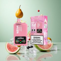 Razz Bar 40000 パフ ミックスベリー_ウォーターメロンアイス 2%,5%ニコチン含有 650Mahバッテリー Type-Cポート