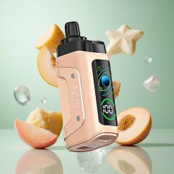 Razz Bar 45000 パフ ジューシーピーチアイス タイプC充電式