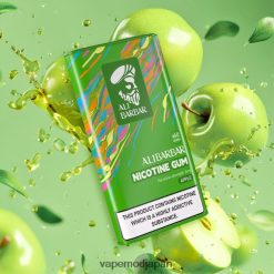 Vape ニコチン - Alibarbar ニコチンガム りんご 22X0BB98