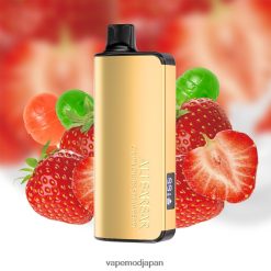 Vape Japan - Alibarbar Ingot 9000 使い捨て電子タバコ チュッパチャプス ストロベリー 22X0BB17