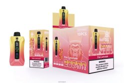 Vape Japan - Bang Beach 20000 パフのスマート スクリーン VAPE L404484 ピンクレモネード