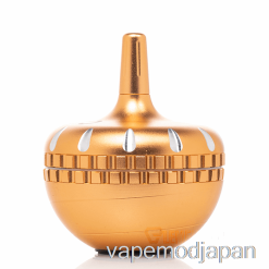 VAPE JAPAN CHEECH グラス 4 パート スピナー グラインダー ゴールド