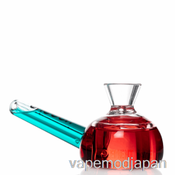 Vape Japan Cheech Glass デュアルバン フリーズブル ハンドパイプ レッド/ブルー