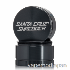 VAPE JAPAN サンタクルーズ シュレッダー 1.6インチ 小型 3ピース グラインダー グレー (40mm)