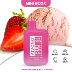 Vape Japan - ストロベリーアイスクリーム Aivono AIM MINI BOXX 600 2B8R232