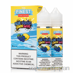 VAPE JAPAN ブルーベリーレモンスワール - 最高級スイート＆サワー - 100ml 3mg