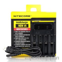 Vape Japan Nitecore I4 バッテリー充電器 V2 (4 ベイ)