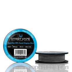 Vape Japan Vandy Vape スーパーファイン Mtl ワイヤー スプール - 10 フィート 6.71ohm A1 溶融クラプトン ワイヤー